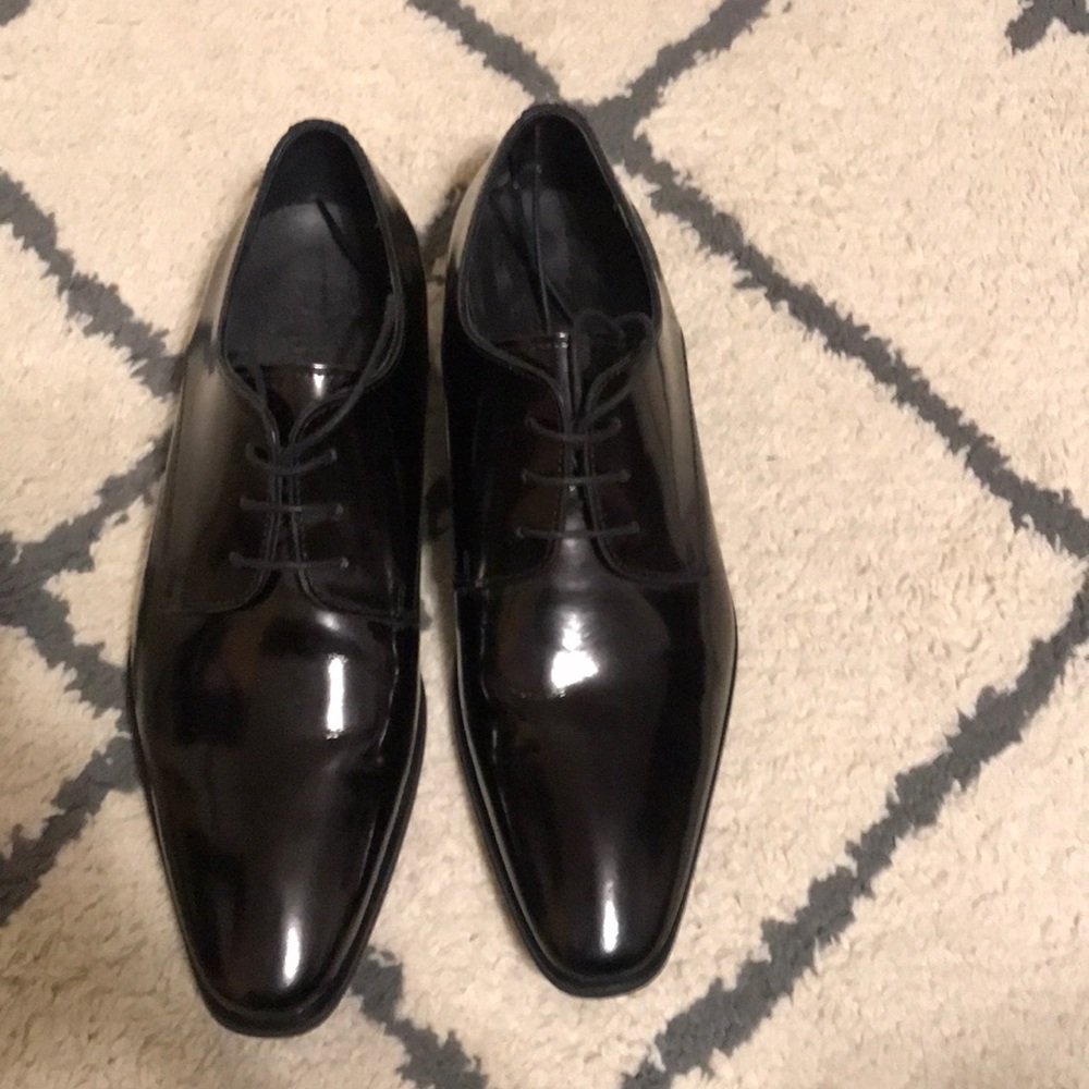 Versace Collection Patent leather derby